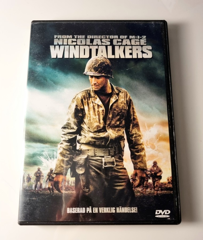 Windtalkers (Nicolas Cage, ohj. John Woo, 2002) DVD