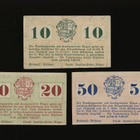 Itävalta Notgeld 10, 20, 50 Heller, Weyer 1920 - pikkukuva 2