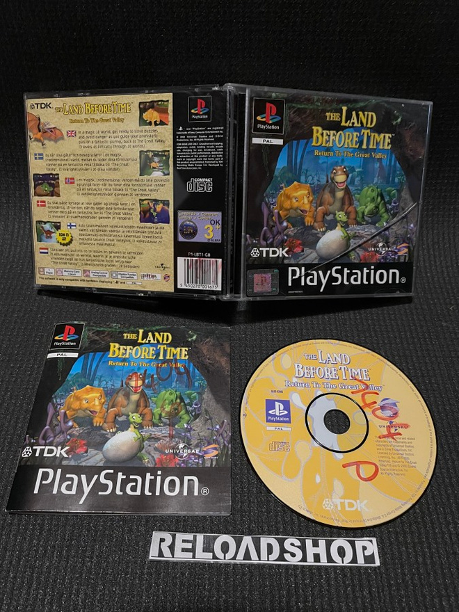 The Land Before Time: Return To The Great Valley PS1 - CIB