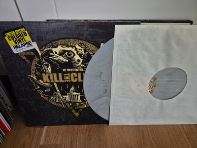 Kill The Client - Set For Extinction LP Grey splatter