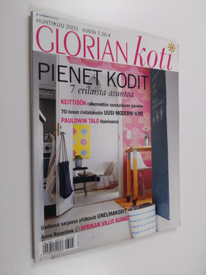Glorian koti huhtikuu 2003