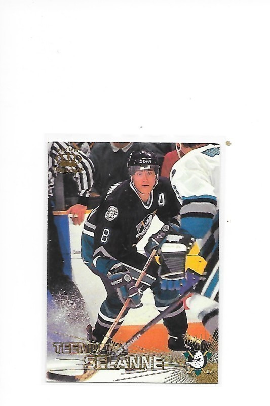 1997-98 Pacific #8 Teemu Selänne Anaheim Mighty Ducks