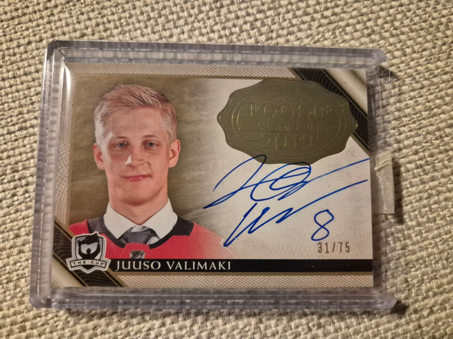 Juuso Välimäki - The Cup 2018-19 - Rookie Class Auto