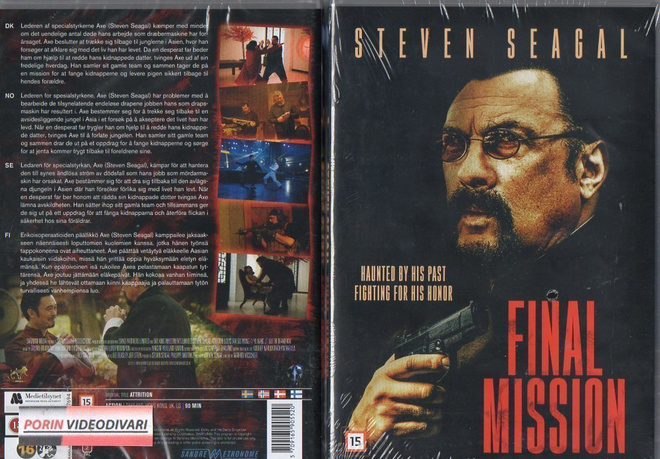 Final Mission (2018)	(54 455)	UUSI	-FI-	DVD	,		steven Seagal