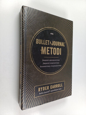 Ryder Carroll : Bullet journal -metodi : jäsennä menneisy...