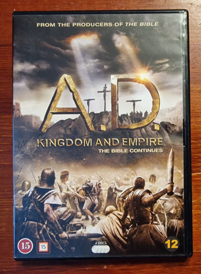 A.D. Kingdom and Empire - The Bible Continues - DVD Boxi