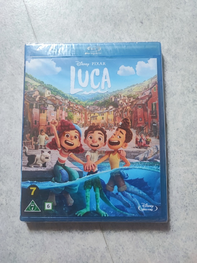 Luca UUSI BLU-RAY DISNEY PIXAR