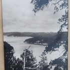 Asikkala, näkymä Kopsuon lahdelle, mv pk, p. 1927 Pariisiin - pikkukuva 1