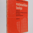 Paavo Malinen : Matematiikan tauluja lukion lyhyen matema... - pikkukuva 1