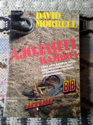 David Morrell: Ajojahti -pokkari-