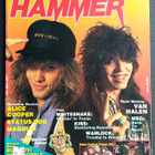 Metal Hammer 1987 : Kiss , Bon Jovi , Van Halen , Warlock - pikkukuva 1