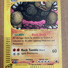 Pokemon Golem 14/165 Holo - Expedition Base Set - pikkukuva 1