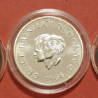 3 x Monaco hopeaa, Rainier III + Grace Kelly - pikkukuva 2
