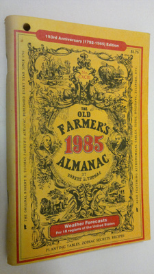 Robert B. Thomas : The Old Farmer's almanac 1985