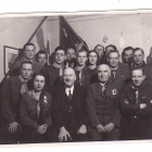 VANHA Valokuva Partio Partiolaiset Kivat Merkit 1937 9x12 cm - pikkukuva 1