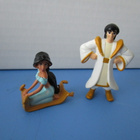 Aladdin ja Jasmin, pienet Disney figuurit - pikkukuva 1