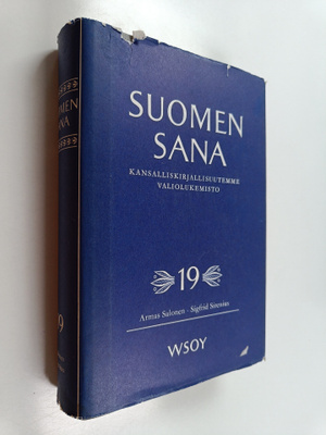 Yrjö A. Jäntti : Suomen sana : kansalliskirjallisuutemme ...