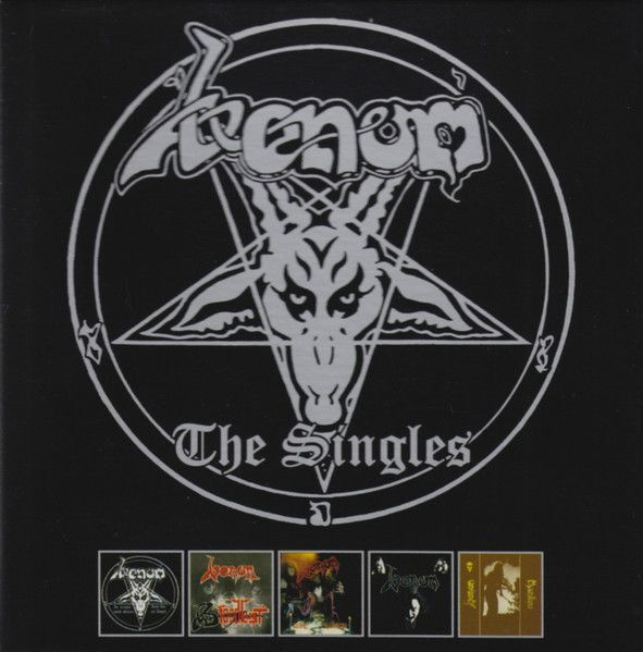 VENOM The Singles 5 x CD-S  BOKSI (muoveissa)