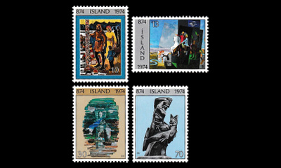 Islanti 485-8 ** 1100-vuotisjuhlat (1974)
