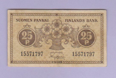 25 pen v.1918 P-33 (Järnefelt-Hisinger-Jägerskiöld)