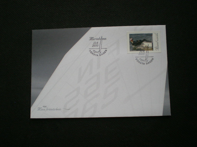Omakuvamerkki LaPe 5 - FDC Nuorisopurjehdus 12.06.2010
