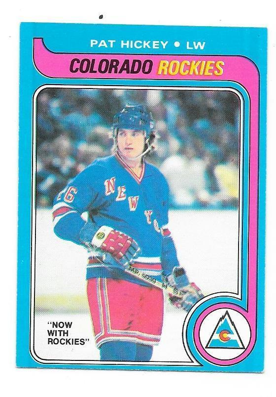 1979-80 OPC #86 Pat Hickey Colorado Rockies