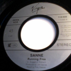 SANNE  ::  WHERE BLUE BEGINS  ::  VINYYLI  7"    1991 - pikkukuva 4