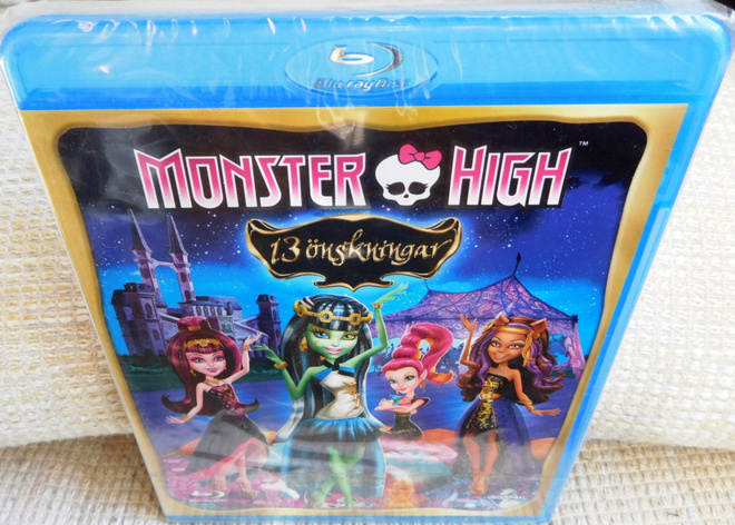 Monster High - 13 Toivetta (muoveissa) Blu-ray
