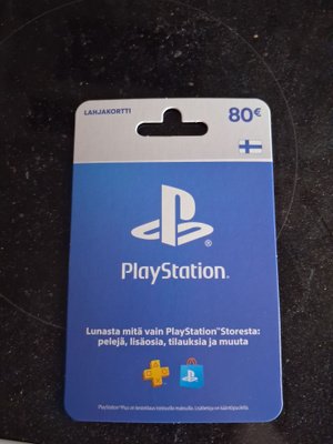 Playstation lahjakortti 80e