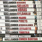 Mankellin Wallander DVD:t 23 kpl, yht. 46 euroa posteineen. - pikkukuva 2