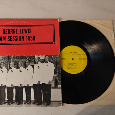 LP George Lewis jam session 1950
