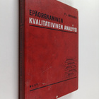 Pauli Juhani Antikainen : Epäorgaaninen kvalitatiivinen a... - pikkukuva 1