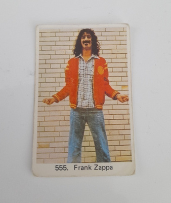 Vanha purkkakuva - Frank Zappa - 1975