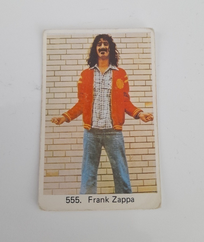 Vanha purkkakuva - Frank Zappa - 1975