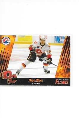 2007-08 Quad City Flames #14 Tomi Mäki Jokerit farmi