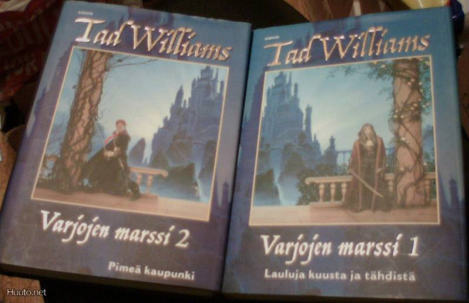 Tad Williams: Varjojen marssi 1 - 2 (1.painoksia) Sis.pk:t