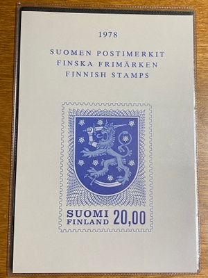 SUOMEN POSTIMERKIT 1978 VUOSILAJITELMA**