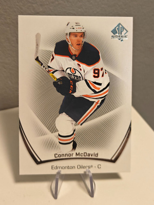 2021-22 SP Authentic - #1 Connor McDavid
