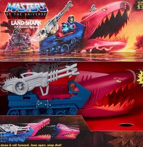 HEMAN MOTU - LAND SHARK  - ORIGINS -   - HEAD HUNTER STORE.
