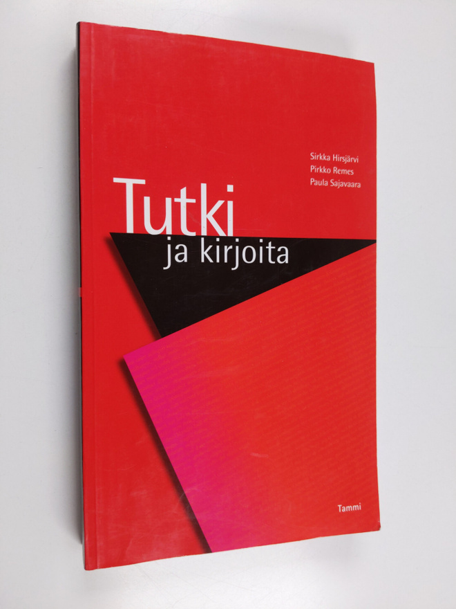 Pirkko Remes ym. : Tutki ja kirjoita