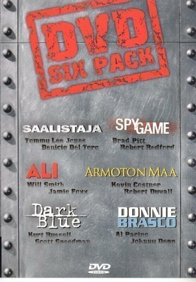 dvd, Armoton maa/Donnie Brasco/Saalistaja/Dark Blue/Ali/Spy