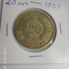 20 mk 1937 Alumiinipronssia Rahakehyksessä Kl 7-8 - pikkukuva 1