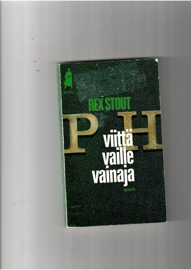 REX STOUT: Viittä vaille vainaja, SaPo 126
