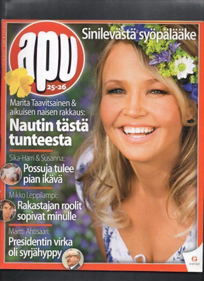 Apu n:o 25/26 2007 Marita . Martti. Mikko. Harri & Susanna.