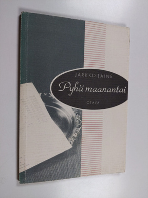 Jarkko Laine : Pyhä maanantai