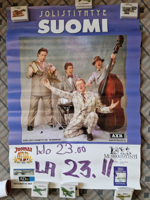 Solistiyhtye Suomi Keikkajuliste 60×42cm
