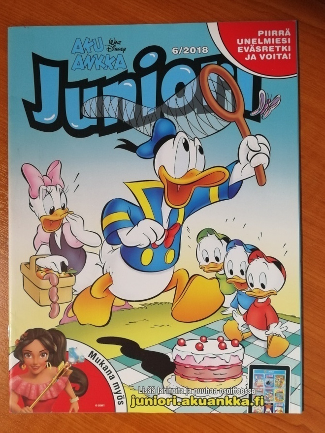 Aku Ankka Juniori Nro 6 / 2018