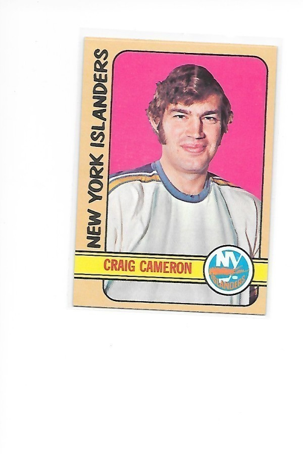 1972-73 OPC #22 Craig Cameron New York Islanders