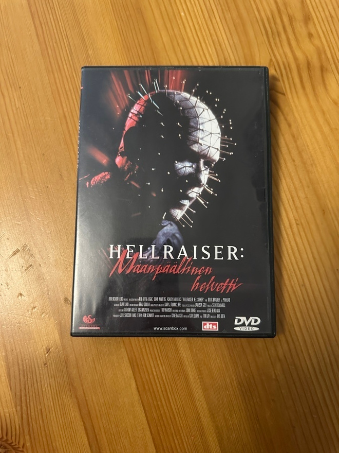 Hellraiser: maanpäällinen helvetti  DVD