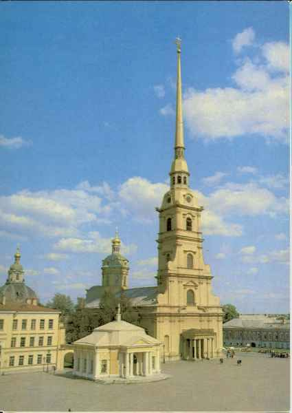 Pietari: The Peter and Paul Cathedral, v. 1985 #834